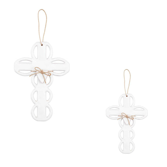 Mud Pie Scallop Crosses
