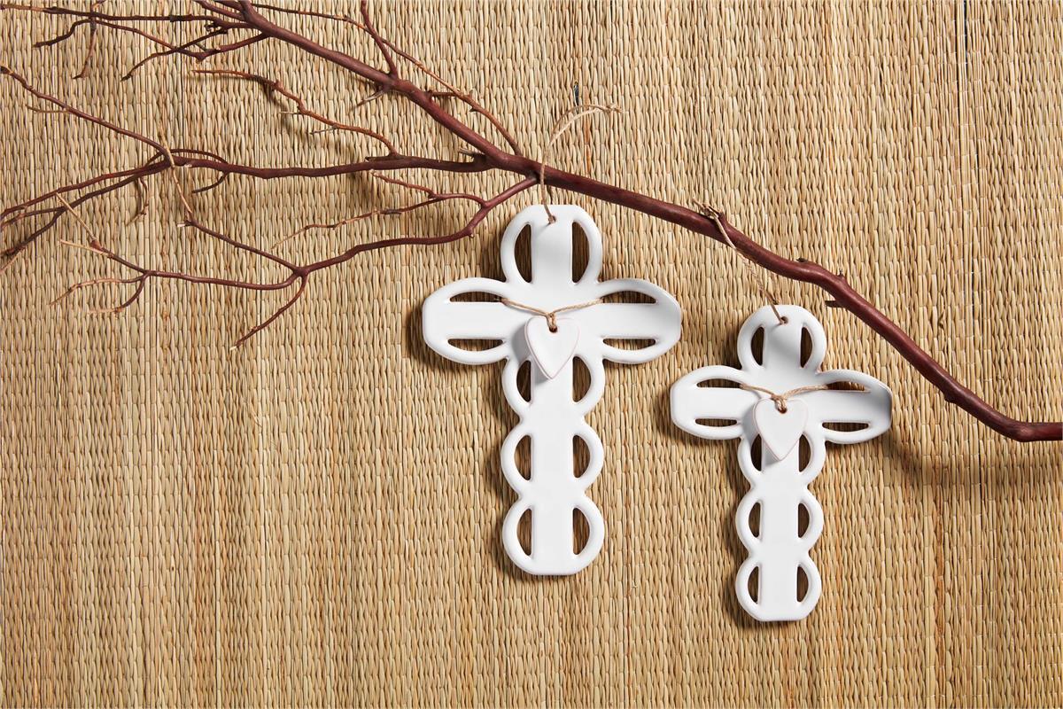 Mud Pie Scallop Crosses