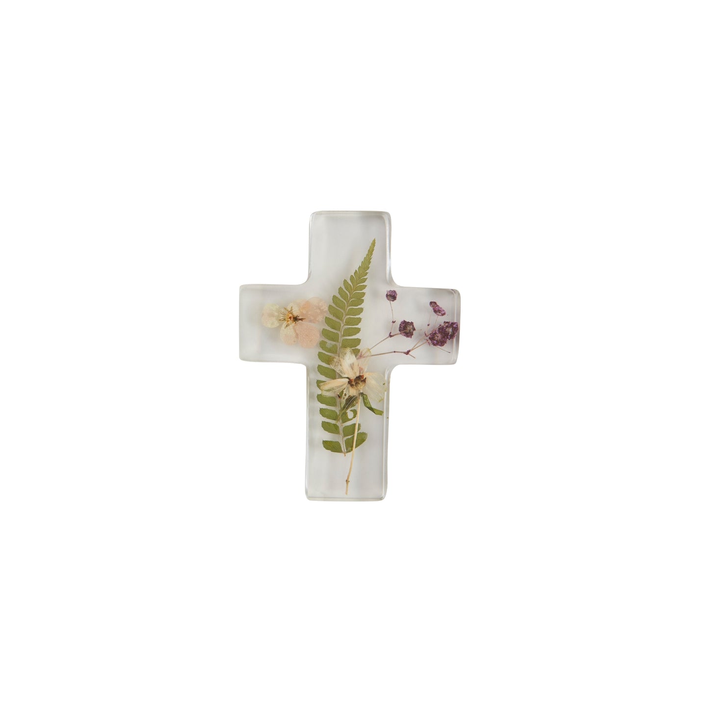 Mud Pie Dried Flower Resin Crosses