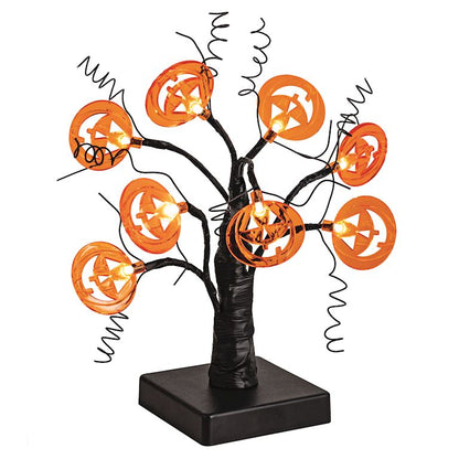 Mud Pie Pumpkin Led Icon Mini Trees