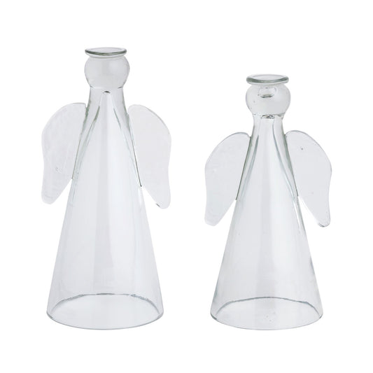 Mud Pie Glass Angel Sitters