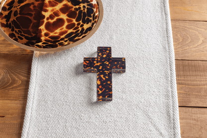 Mud Pie Tortoise Resin Cross