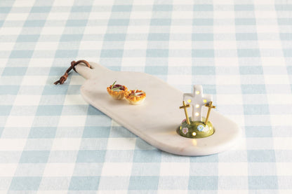 Mud Pie Three Crosses Light-Up Sitter