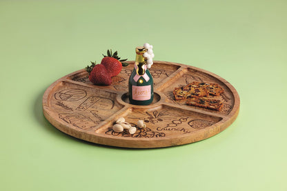 Mud Pie Cheers Champagne Light-Up Sitter