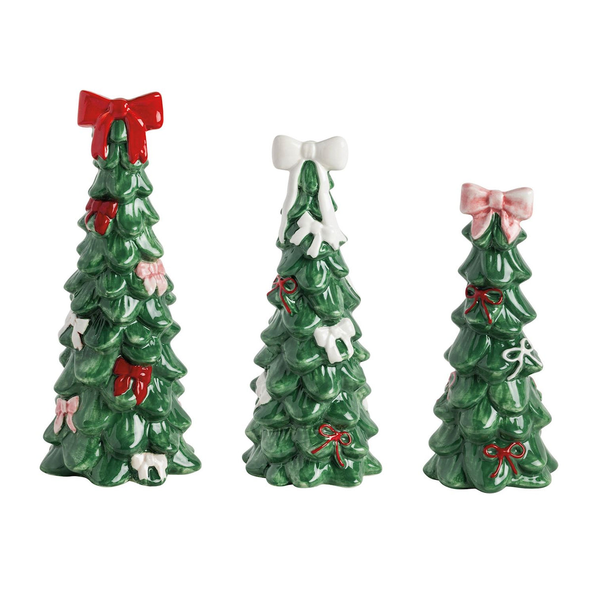 Mud Pie Bow Christmas Tree Sitters