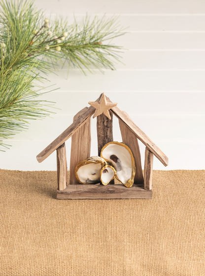 Mud Pie Oyster Nativity