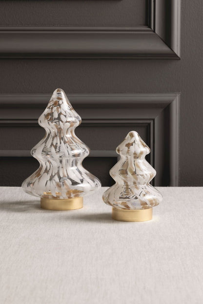 Mud Pie White & Gold Tortoise Tree