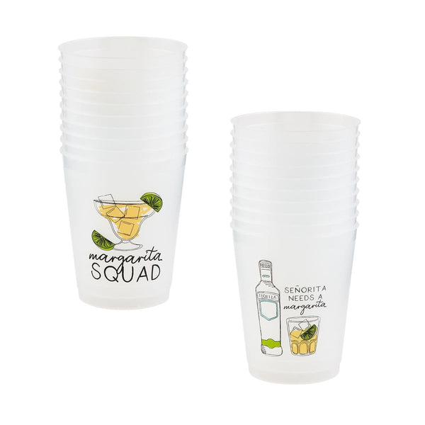 Mud Pie Margarita Party Cup Sets