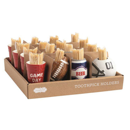 Mud Pie Tailgate Toothpick Holders
