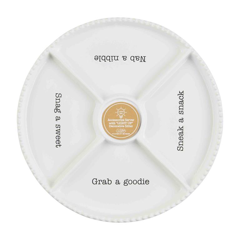 Mud Pie Divided Serving Tray