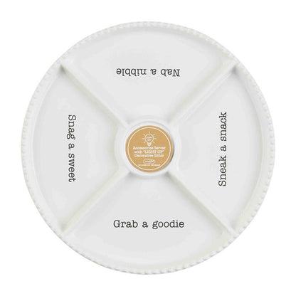 Mud Pie Divided Serving Tray