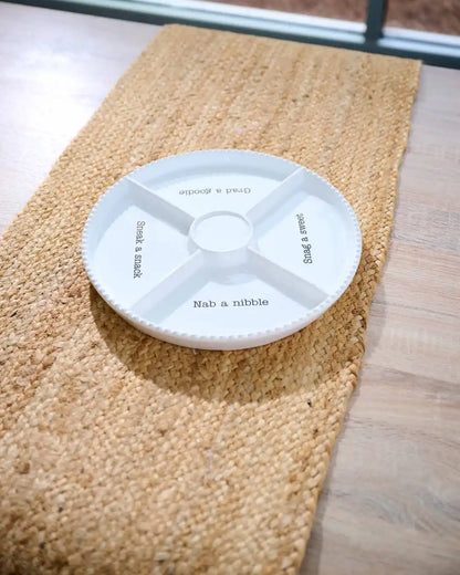 Mud Pie Divided Serving Tray