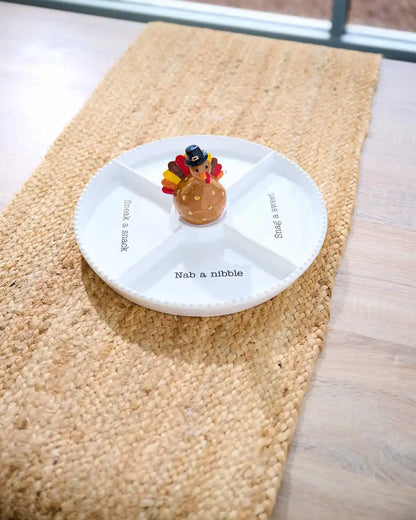 Mud Pie Divided Serving Tray