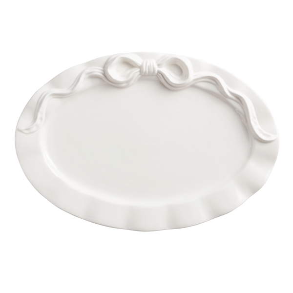 Mud Pie Bow Serving Platter