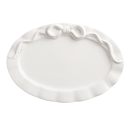 Mud Pie Bow Serving Platter