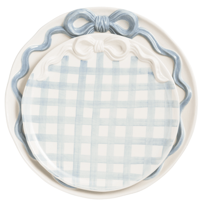Mud Pie Bow Platters