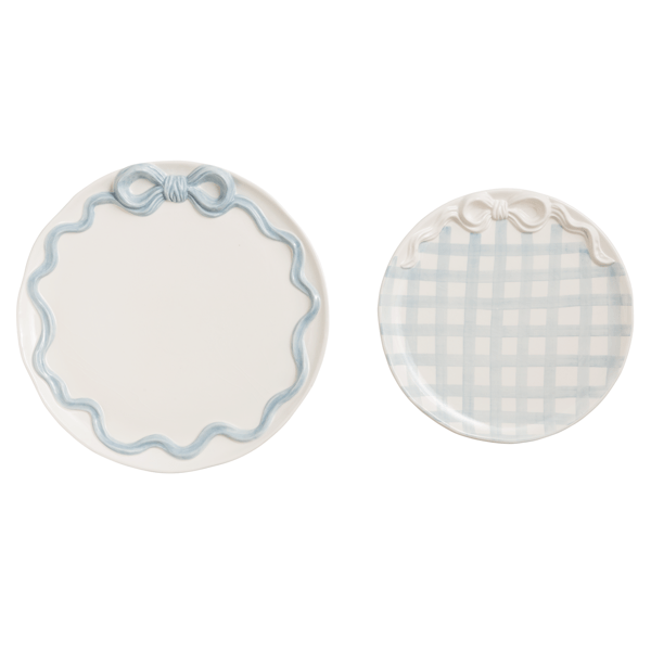 Mud Pie Bow Platters