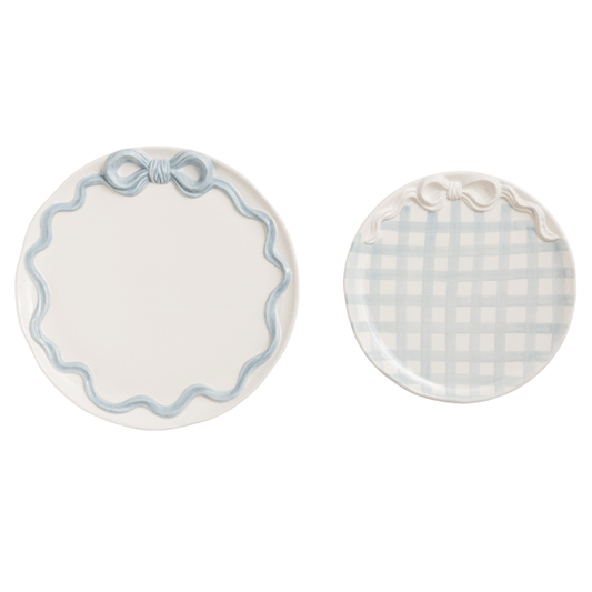 Mud Pie Bow Platters