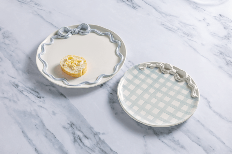 Mud Pie Bow Platters