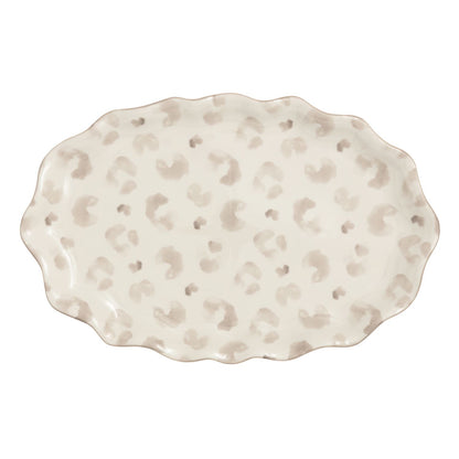 Mud Pie Leopard Platter