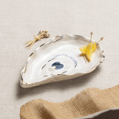 Mud Pie Small Oyster Platter Pick Set