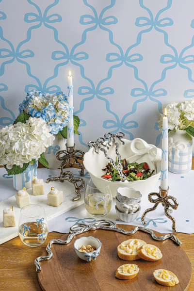Mud Pie Bow Marble Board