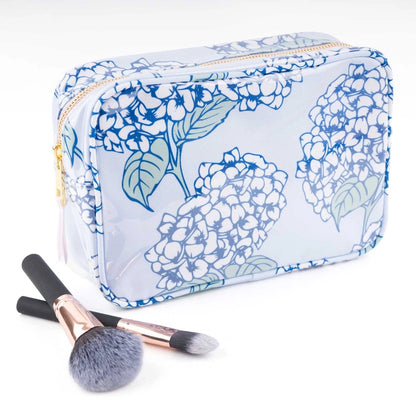 Hydrangea Rectangular Cosmetic Case