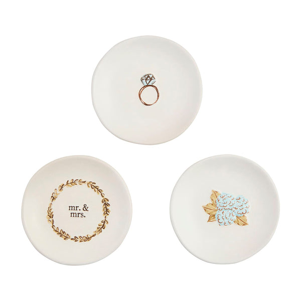 Mud Pie Wedding Ring Dishes