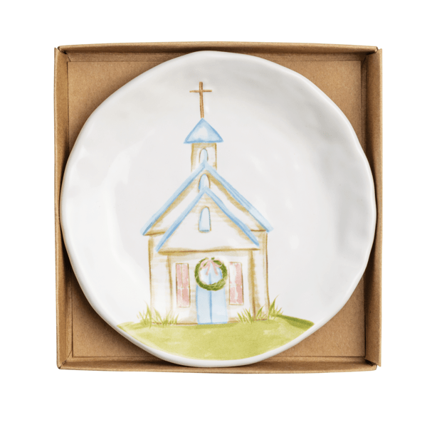 Mud Pie Cross & Chapel Trinket Dishes
