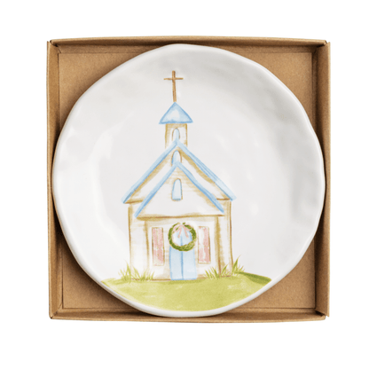 Mud Pie Cross & Chapel Trinket Dishes