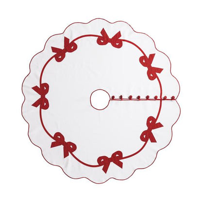 Mud Pie Bow Tree Skirt