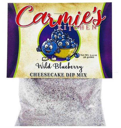 Wild Blueberry Cheesecake Dip Mix