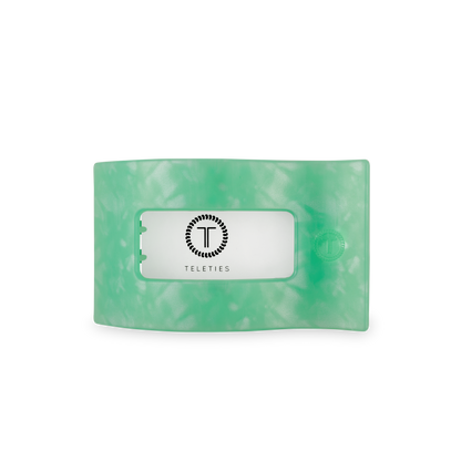Flat Rectangle Hair Clip | Medium | Spring Splash