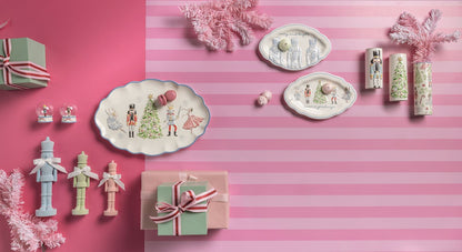 Mud Pie Nutcracker Sentiment Tray