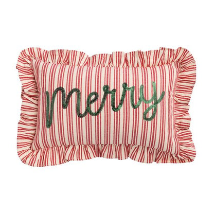 Mud Pie Christmas Sequin Pillows