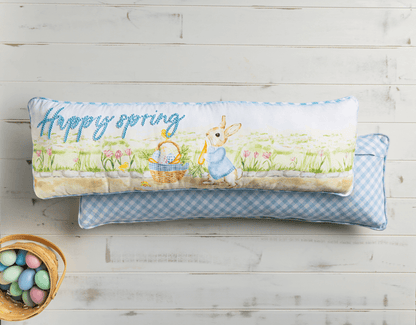 Mud Pie Easter Long Scene Pillow