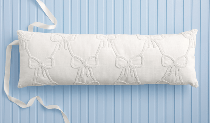 Mud Pie Bow Lumbar Pillow