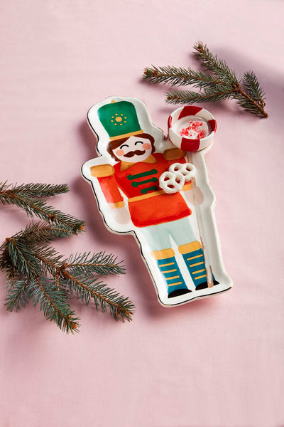 Mud Pie Nutcracker Chip & Dip Set