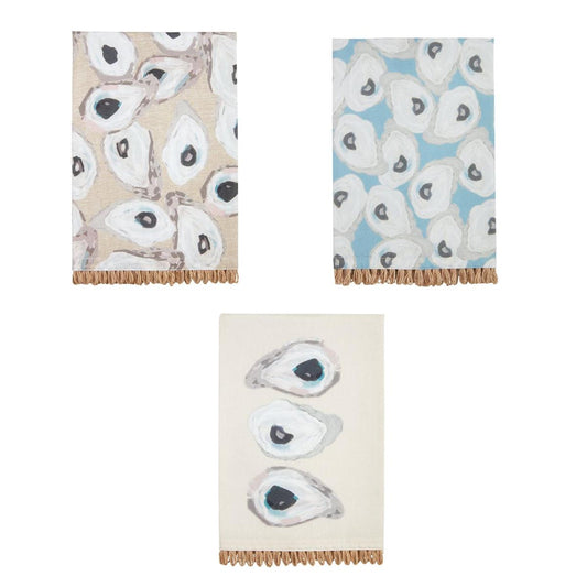 Mud Pie Oyster Towels