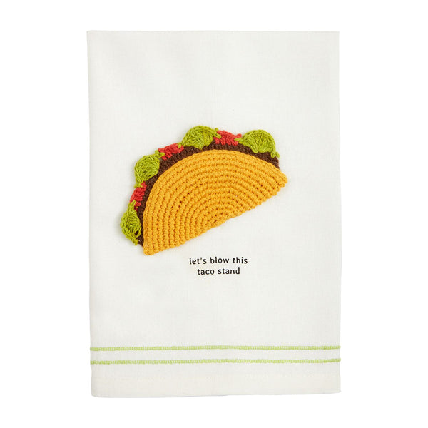 Mud Pie Fiesta Crochet Towels