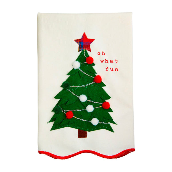 Mud Pie Light-Up Christmas Towels