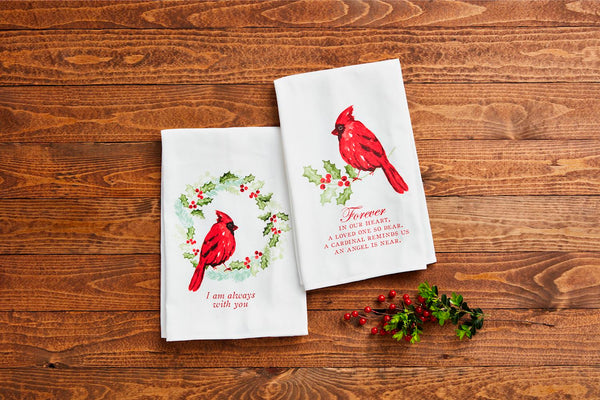 Mud Pie Cardinal Towels