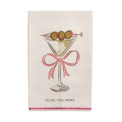 Mud Pie Valentine's Sequin Towels