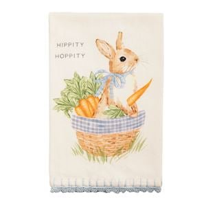 Mud Pie Easter Trim Towel