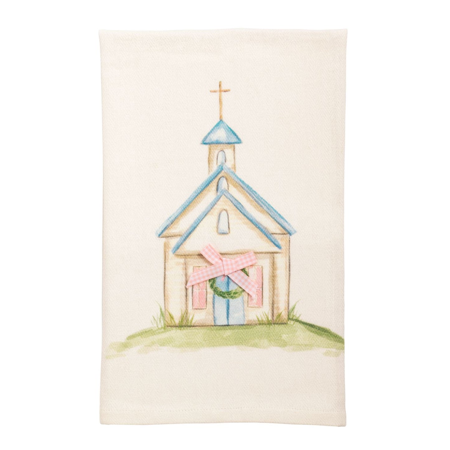 Mud Pie Easter Cross Towel