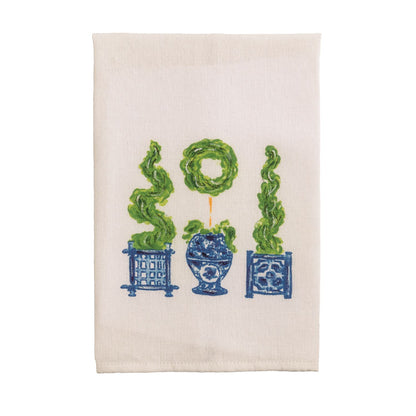 Mud Pie Topiary Towel