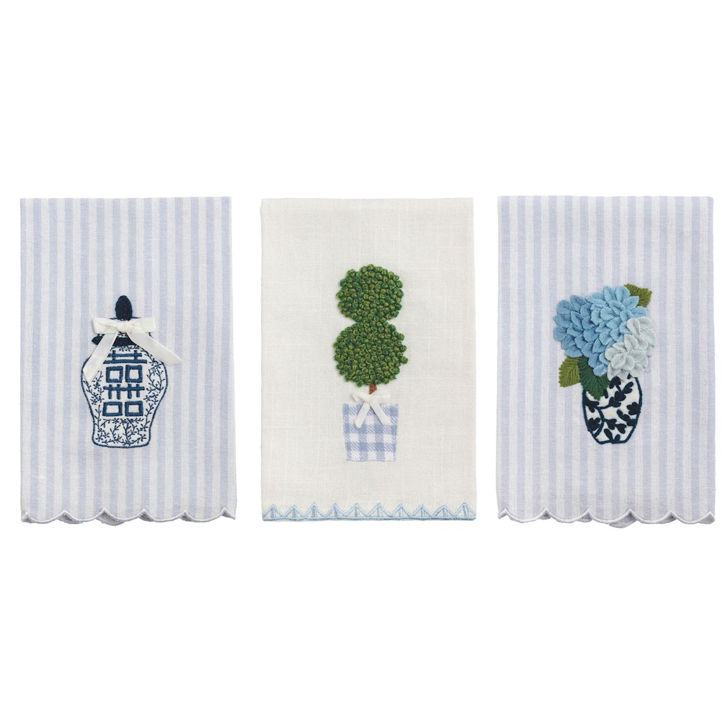 Mud Pie Topiary Tea Towel