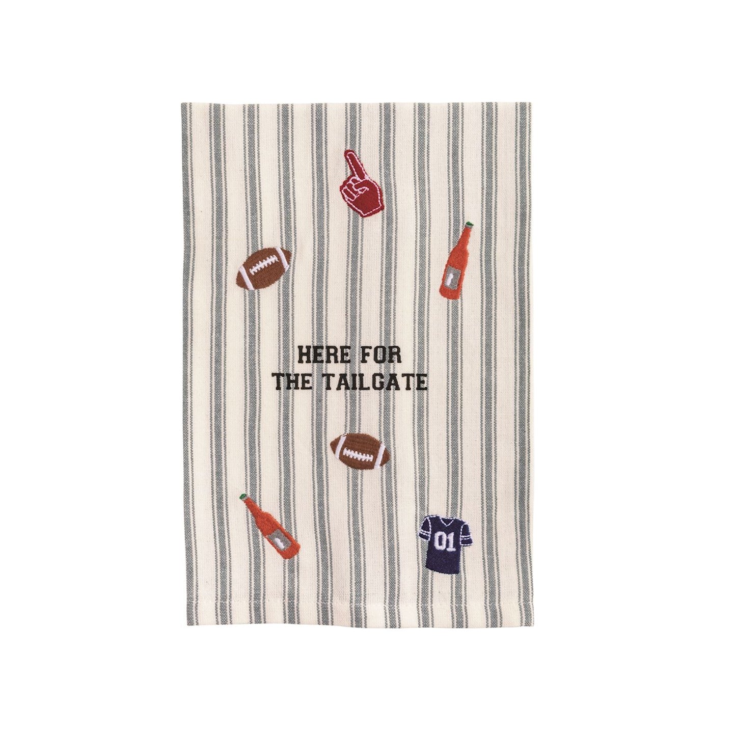 Mud Pie Tailgate Icon Towels