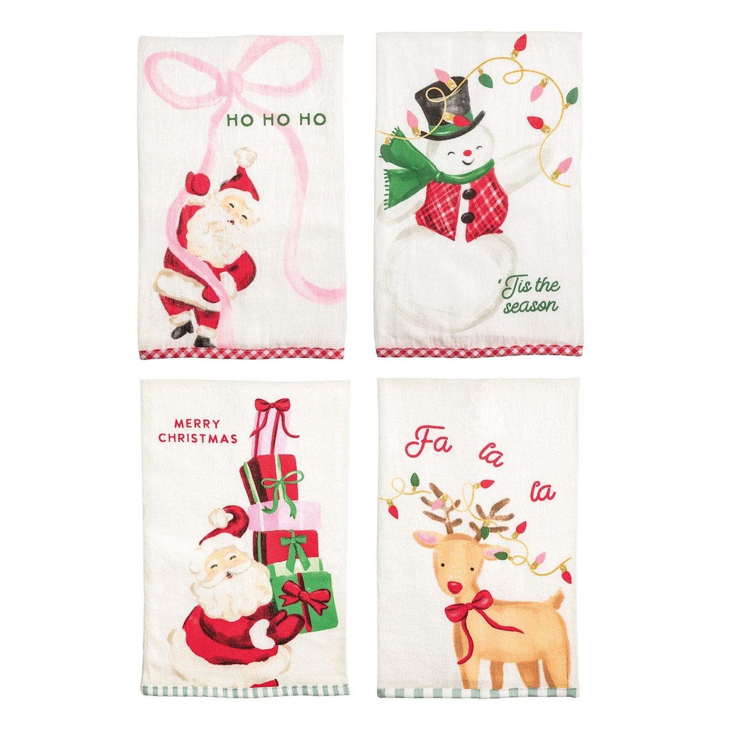 Mud Pie Whimsy Christmas Towel