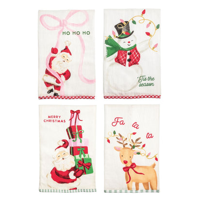 Mud Pie Whimsy Christmas Towel